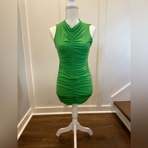 NWOT Zara Rouched Dress